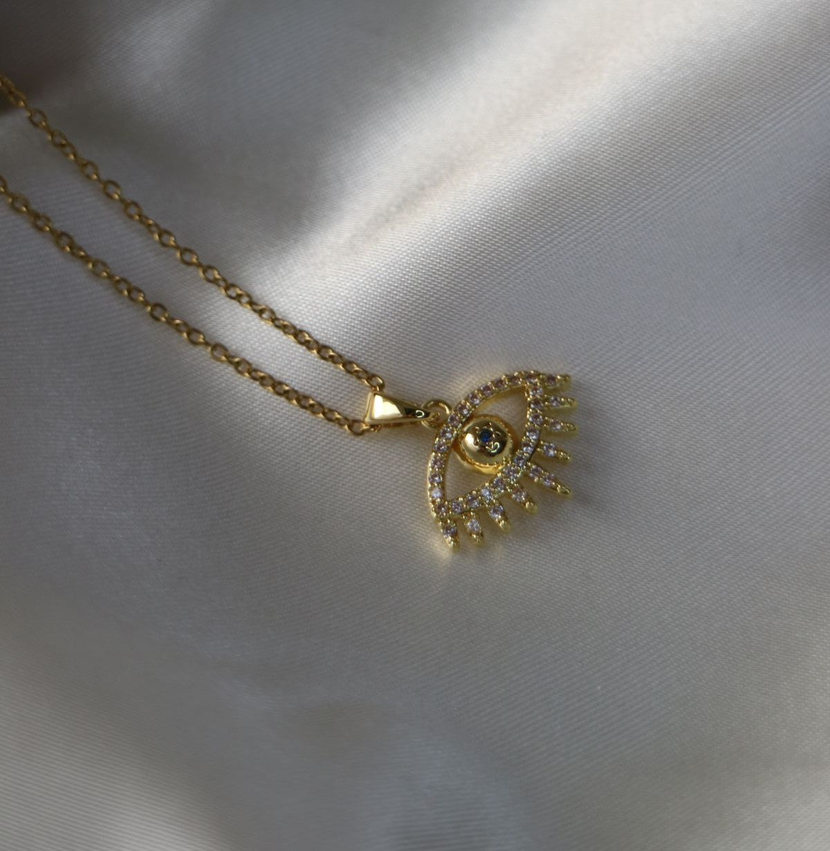 Golden Evil Eye Chain