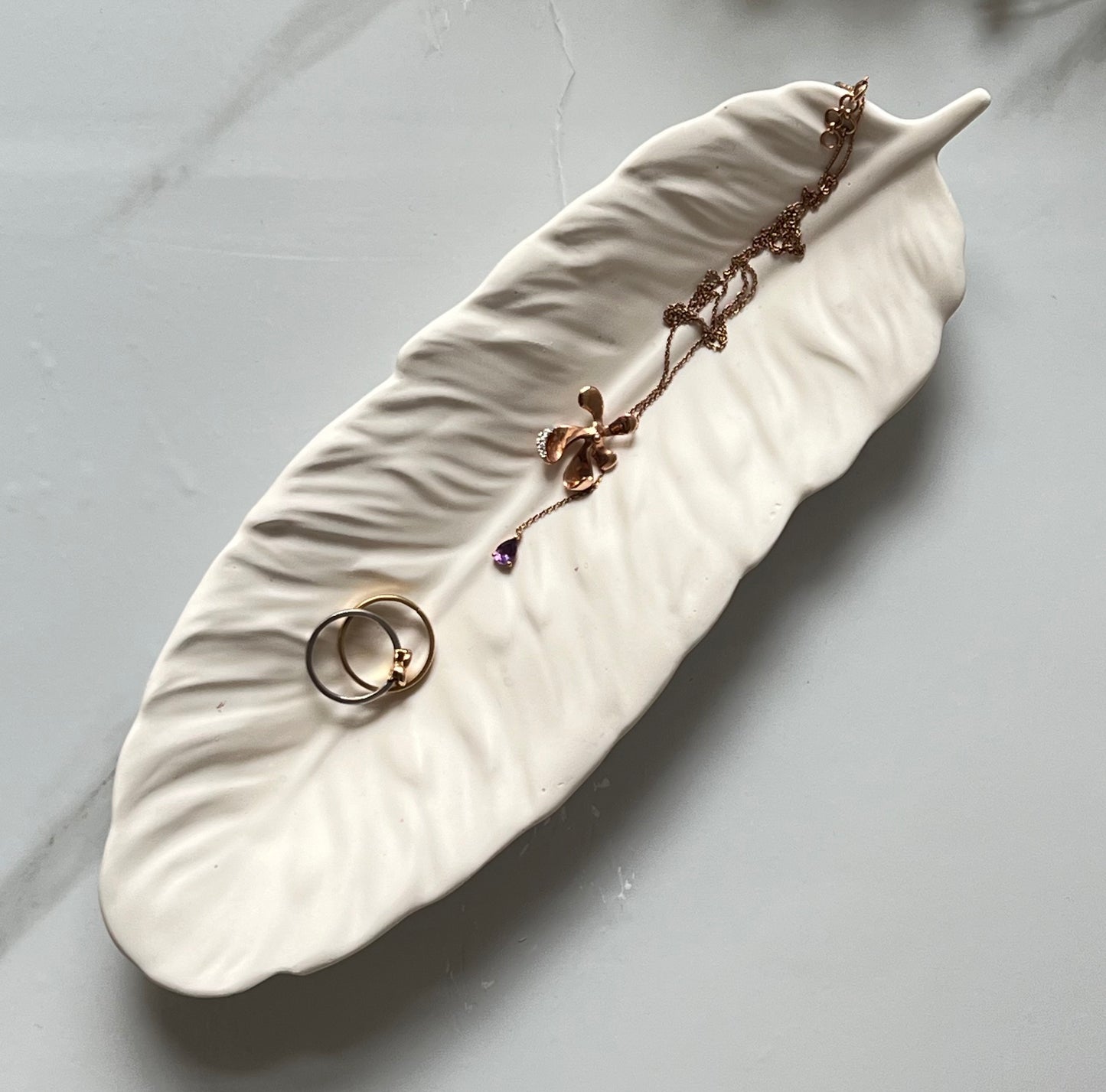 Feather Trinket Dish