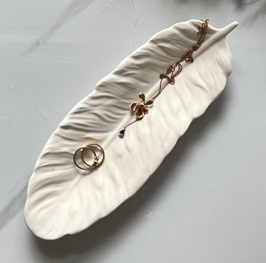 Feather Trinket Dish